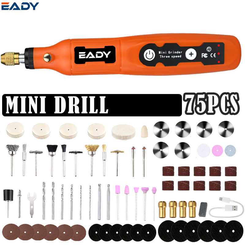 Workshop Tools Diy - Mini perceuse sans fil USB et