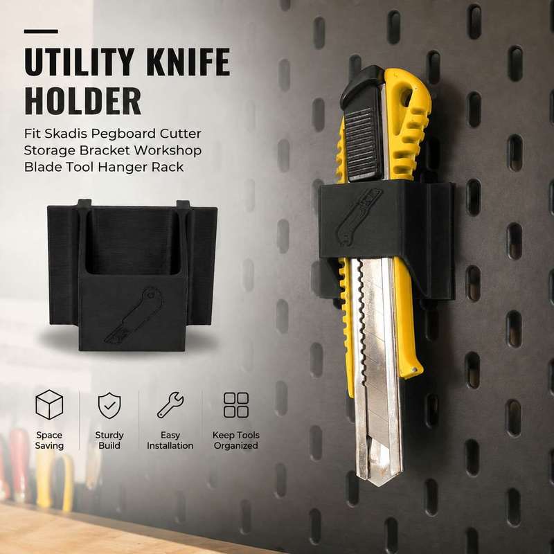Workshop Tools Knife - Support de rangement pour couteaux utilitaires