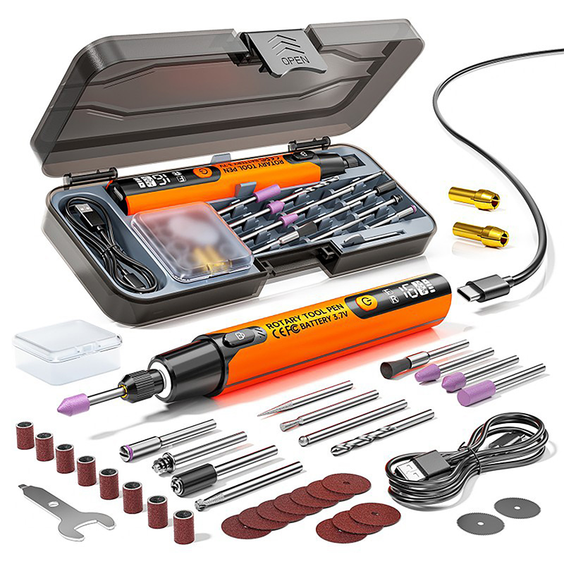 Workshop Tools Diy - Kit d'outils rotatifs sans fil avec