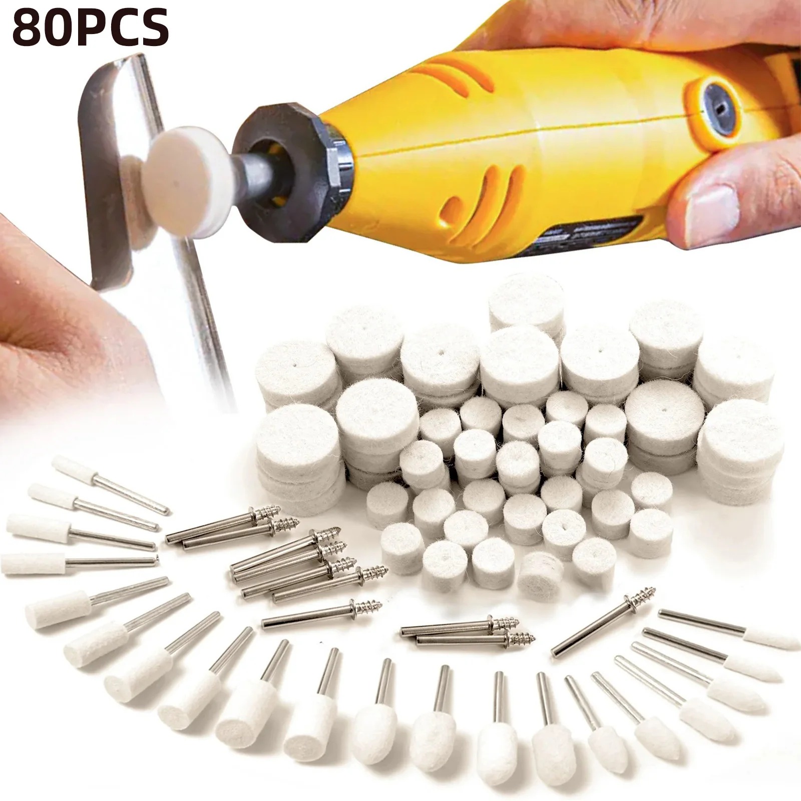 Tools Jewelry Making - Kit de 80 roues de polissage